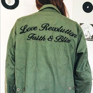 Oversized army jacket/shirt